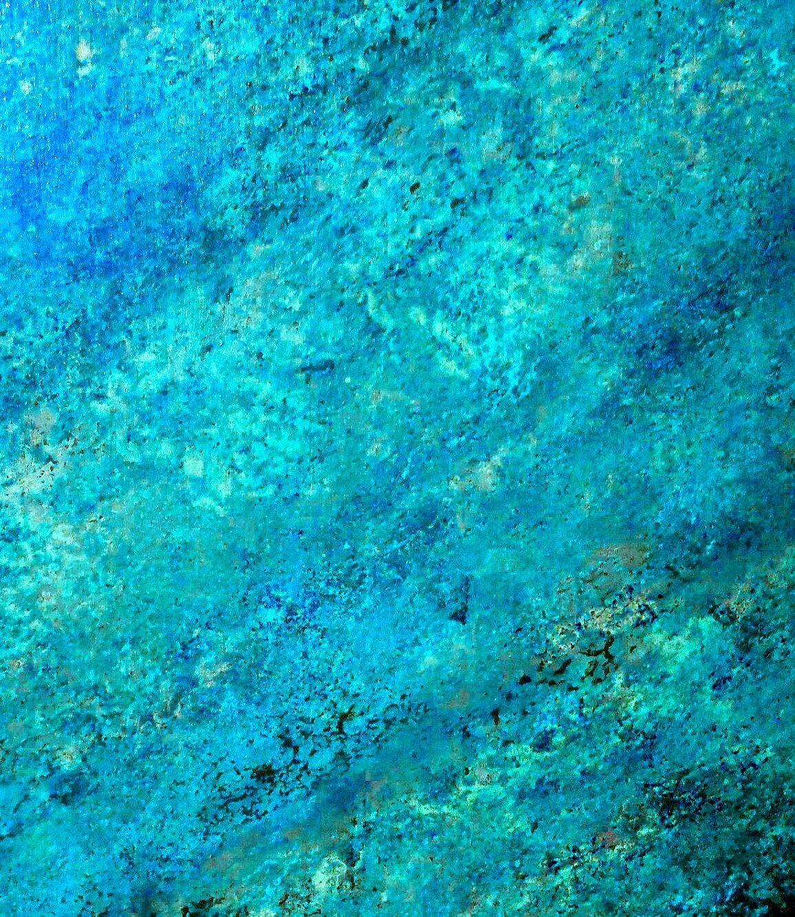 Turquoise Layered Finish, completed by Ennio Polanco