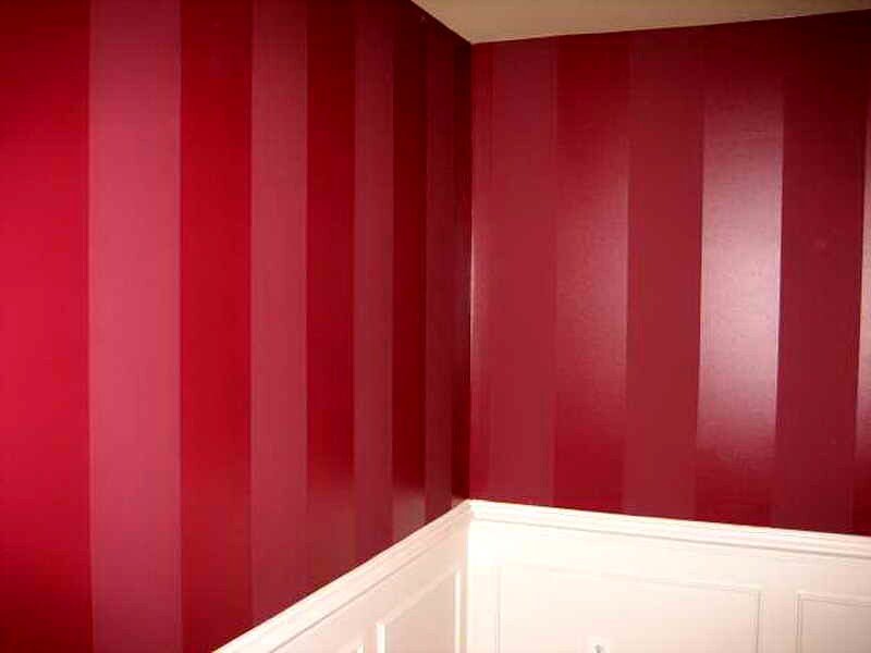 Tone-on-tone striped wall finish inspiration