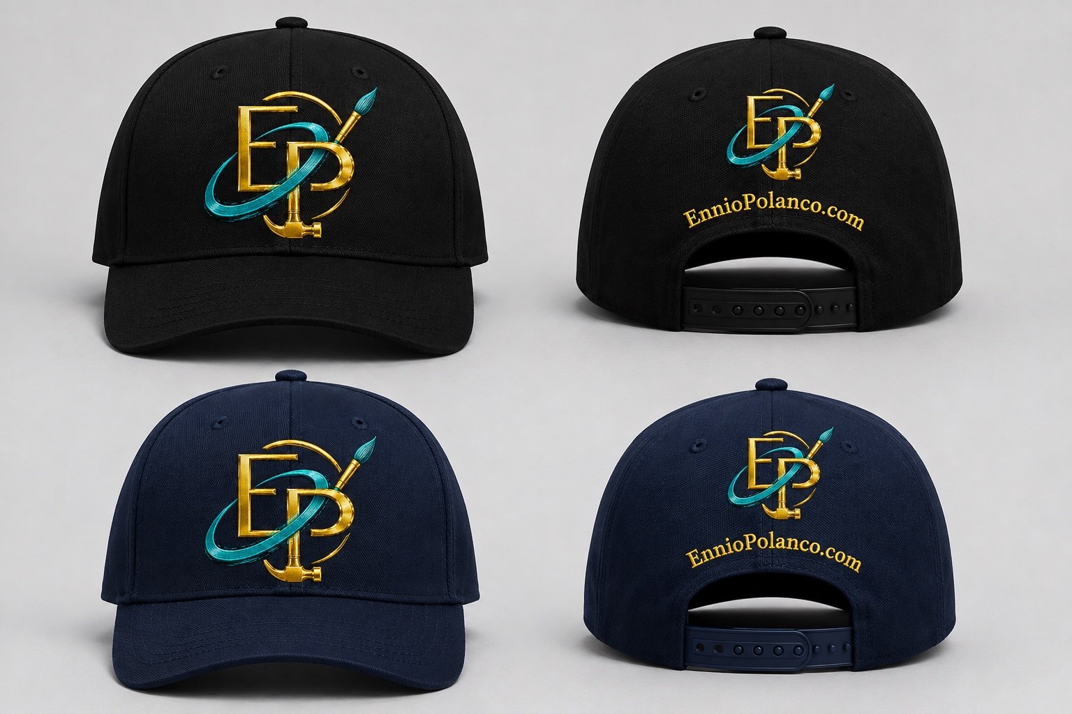 EP Signature Caps product set by Ennio Polanco